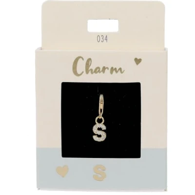 Afbeelding van Depesche Hanger &quot;Express yourself&quot; design 034 Letter S