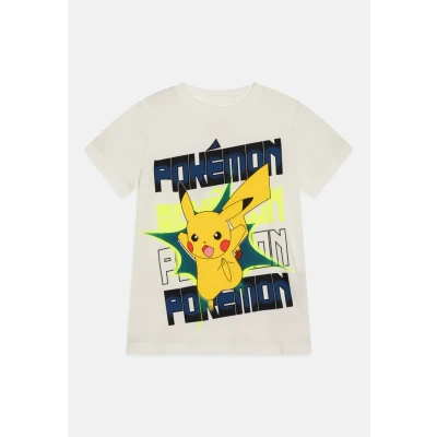Afbeelding van Name it Nkmmaci Pokemon Tshirt print voor kinderen, Maat: 158/164, Jet stream
