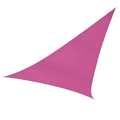 Afbeelding van Driehoekig fuchsia zonnezeil 5 x m