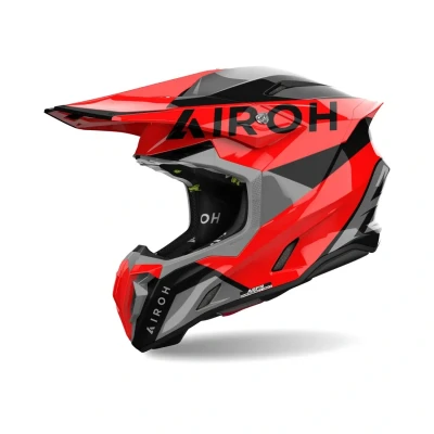 Afbeelding van Airoh 2024 Twist 3.0 King Crosshelm Mat Rood maat L