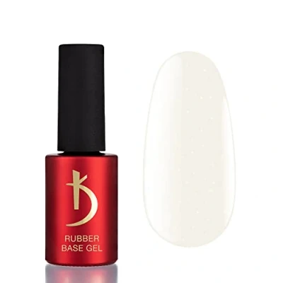 Afbeelding van K ODI Professional Rubber Base Gel onderlak nagellak Coat Pastel Milky Opal Shimmer Nail Polish UV LED in pastelkleuren gelnagels 7 ml