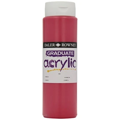 Afbeelding van GRADUAAT ACRYLIC 500ML CRIMSON