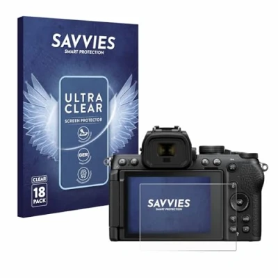 Afbeelding van Savvies Screenprotector voor Nikon Z50 II Folie Beschermfolie transparant (18 Stuks)
