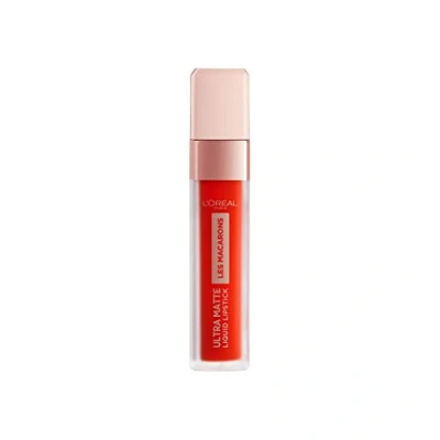 Afbeelding van L’Oréal Paris Les Macarons Langhoudende Matte Lipstick 826 Mille Mango Oranje 6,7 ml