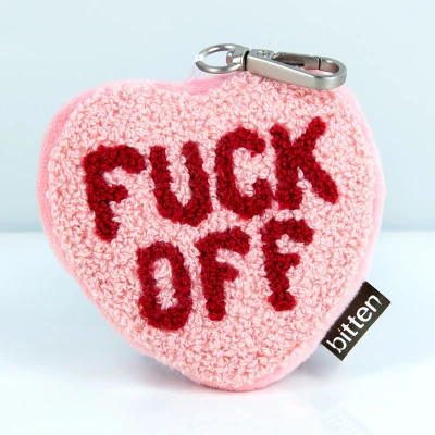 Afbeelding van Fuck Off Hart Sleutelhanger