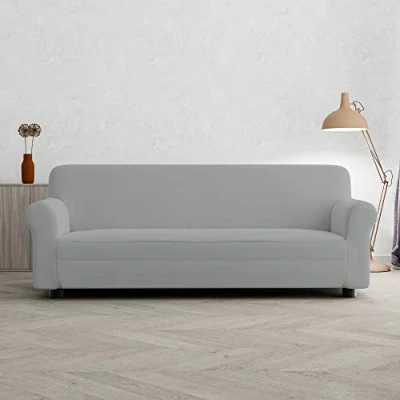 Afbeelding van Sogni e capricci CD PR GRIGIO CHIARO 3P &quot;Pretty&quot; bankhoes, lichtgrijs, 3 plaatsen