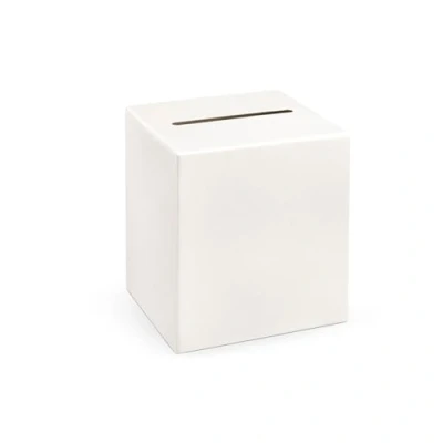 Afbeelding van PartyDeco enveloppendoos Cream Bruiloft creme/wit karton 24 x cm Feestdecoratievoorwerp