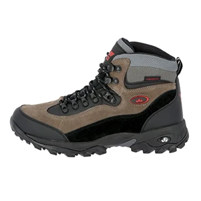 Afbeelding van Lico MILAN Heren Trekking &amp; wandellaarzen, Zwart/grijs/rood, 38 EU