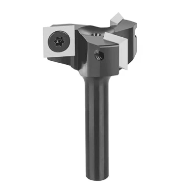 Afbeelding van SpeTool Vlakfrees 8mm Schacht 35mm Diameter Precisie Schaafmachinefrees met HW Wisselplaten 3 Fluiten CNC voor Bovenfrees Wisselplatenfrees hout Schachtfrees Oppervlakbit