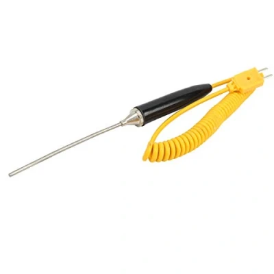 Afbeelding van K type thermokoppelsonde 0 1100 C/32 2012 F Thermokoppelsensor op hoge temperatuur Handheld naaldpuntsonde
