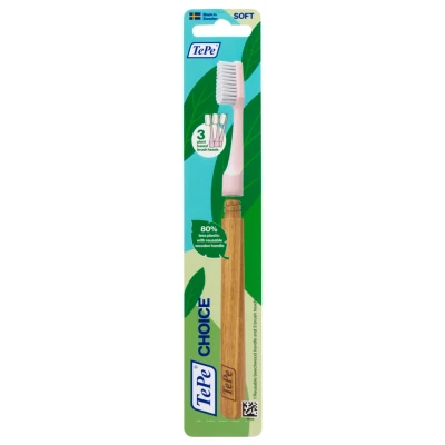 Afbeelding van TePe Choice Soft RozeTandenborstel 3ST