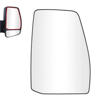 Afbeelding van SENZEAL Spiegelglas Verwarmd Rechtsboven voor Ford Transit Custom 2012 2022 Buitenspiegel Glas Vervanging BK2117K740BB 1766584 (Rechtsboven)