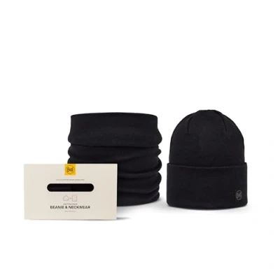 Afbeelding van BUFF Product Bundle Niels muts en colsjaal zwart unisex volwassenen één maat