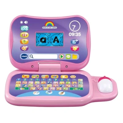 Afbeelding van VTech Game &amp; Leer Laptop roze
