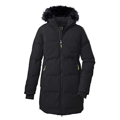 Afbeelding van killtec dames Winterjas/parka in donslook met afritsbare capuchon KOW 209 WMN QLTD PRK, black, 36, 38919 000