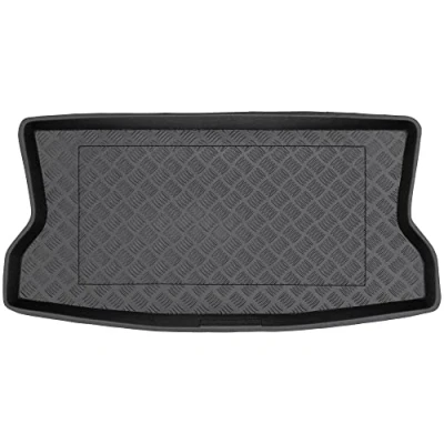 Afbeelding van M MOTOS PE kofferbakmatten voor Renault Twingo II 2007 2014 Maak uw reis comfortabeler met de duurzame bagagemat all weather bagagemat, bescherming tegen vuil