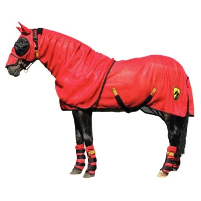 Afbeelding van Vliegendeken Hofman Horse Armor Knockdown Sheet Bovenlengte: 140 cm &amp; Onderlengte: 191
