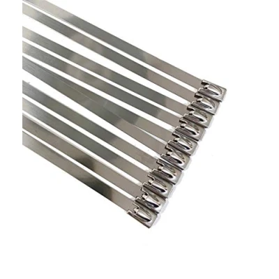 Afbeelding van TR Roestvrij stalen kabelbinders Metalen SS304 &amp; SS3016 staal EXTRA LANG EN GROOT (HEAVY DUTY) 10 stuks (4,6 mm x 800 mm)