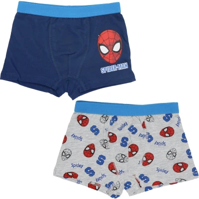 Afbeelding van Spiderman boxershorts onderbroek onderbroeken Marvel 2 stuks maat 134/140