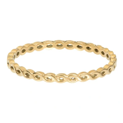 Afbeelding van iXXXi Twisted Vulring 2mm Goud maat 21
