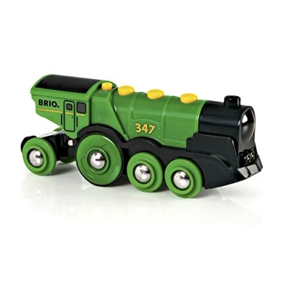 Afbeelding van BRIO GRÜNER Gustav Batterielok Speelgoedtreinbaan multicoloured voor kinderen, Maat: One Size, Multi coloured