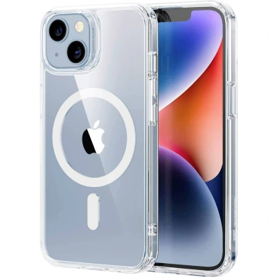 Afbeelding van ESR Classic Hybrid HaloLock Case Backcover Apple iPhone 13, 14 Transparant MagSafe compatible
