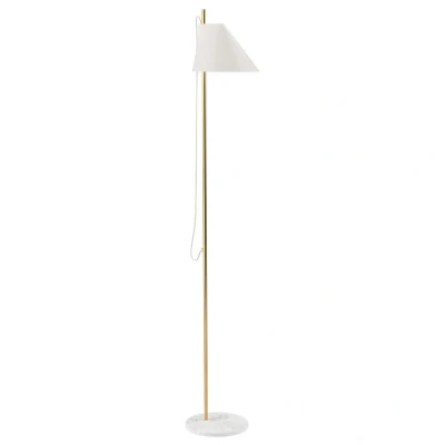 Afbeelding van Louis Poulsen Yuh vloerlamp LED marmer wit