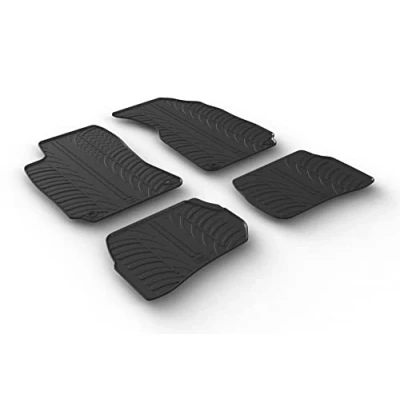 Afbeelding van Gledring Rubbermatten passend voor Volkswagen Passat 3B/3BG 1996 2004 (T profiel 4 delig + montageclips)