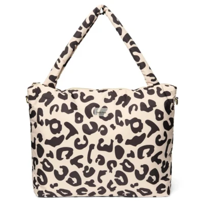 Afbeelding van Studio Noos luiertas Holy cow puffy diaper bag ecru