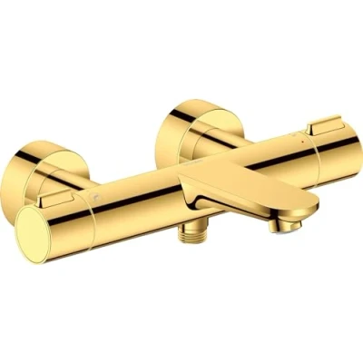 Afbeelding van Duravit WA522000034 Wave badkraan, goud gepolijst
