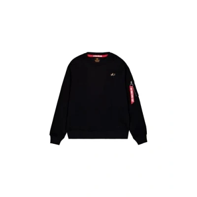 Afbeelding van Alpha Industries 3D Small Logo Sweater voor heren Black XL