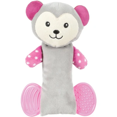 Afbeelding van Zolux maxou plush dental grijs 14,5x4,5x21,5 cm