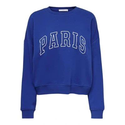 Afbeelding van Onlsweat Life L/S Crew O.Size State Noos, surf The Web, XS