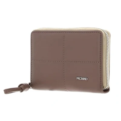 Afbeelding van PICARD Portemonnee Plaza 1 Zip Around Wallet Chai Lichtbruin