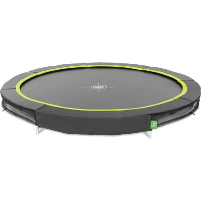 Afbeelding van EXIT inground trampoline ø244cm Silhouette (zwart)