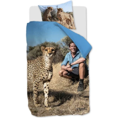 Afbeelding van Freek Vonk katoenen dekbedovertrek 1 persoons Safari Survival (140x200)