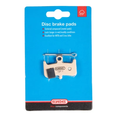 Afbeelding van Elvedes Schijfremblokset gesinterd Hayes Dominion A4 (1