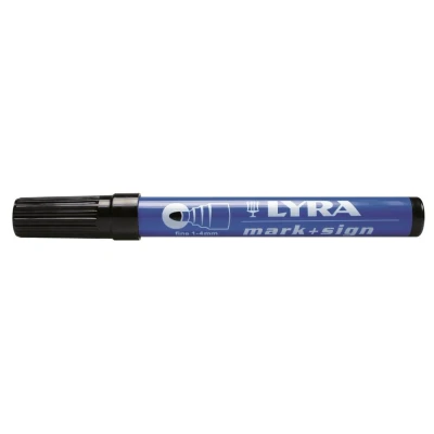 Afbeelding van Merkstift Lyra ZWART 1 4 MM.