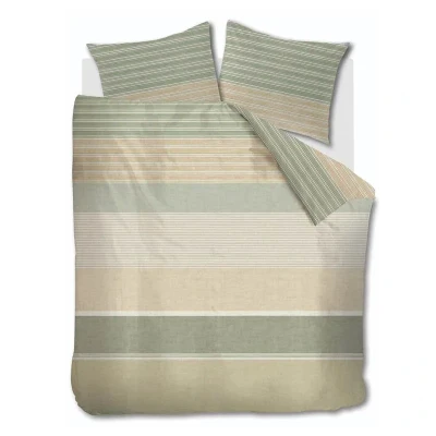 Afbeelding van Ariadne at Home Motif dekbedovertrek 2 persoons (200x200/220 cm + slopen) Groen