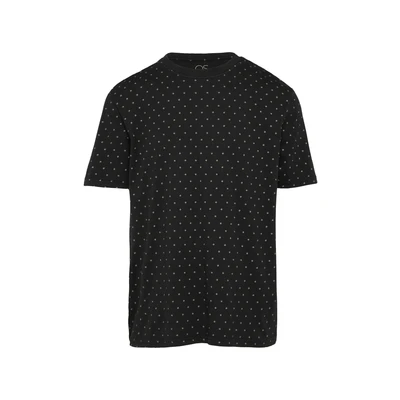 Afbeelding van Qs Men T shirt 99A0 GREY/BLACK Maat M