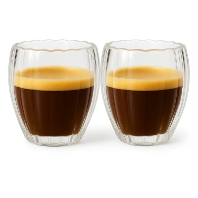 Afbeelding van Cookinglife Dubbelwandige Espressoglazen Pumpkin 80 ml 2 stuks