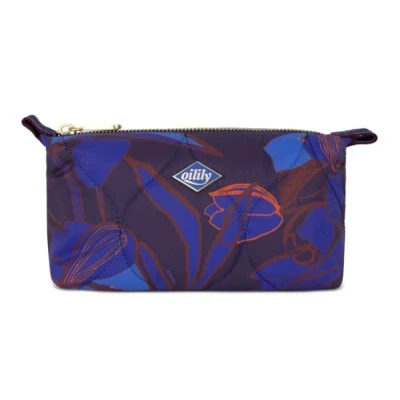 Afbeelding van Oilily Cora Toilettas Dames Ritssluiting Print One Size