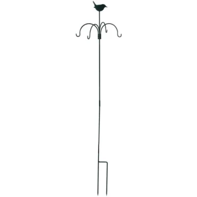 Afbeelding van Esschert Design Voederhanger Vogelvoederhuisje Groen 150 cm x 45