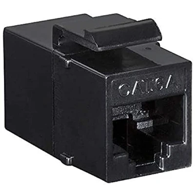 Afbeelding van LogiLink NK4014 RJ 45 Zwart cat6a keystone