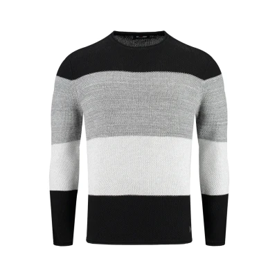 Afbeelding van Key Largo JOGI Round NECK Trui, Heren, Maat: Small, Black