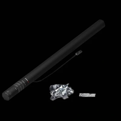 Afbeelding van MagicFX elektrisch confetti kanon 80cm metallic zilver