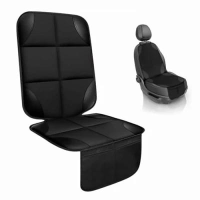 Afbeelding van Kinderstoelonderlegger, premium antislip waterafstotende autostoelbeschermer, achterbankbeschermer voor babyzitje, kinderzitje en huisdieren, ISOfix geschikte stoelbeschermer alle kinderzitjes