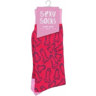 Afbeelding van Sexy Socks Cocky Sock 42 46 Sokken Grappige Funny Grappig Cadeautje Kerstcadeau