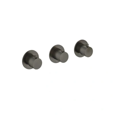 Afbeelding van HotBath Cobber afbouwdeel Inbouw Douche Thermostaat Horizontaal CB7067 Verouderd ijzer