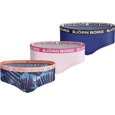 Afbeelding van Bjorn Borg Meisjes 3Pack Hipster Summer Palm 170/176